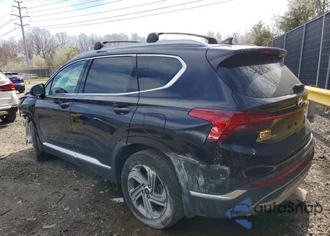 2022 Hyundai Santa Fe Sel из США, поврежденный, VIN 5NMS2DAJ2NH374540